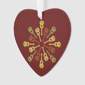 Ukulelegewohnheitsverzierung Ornament (Vorderseite)
