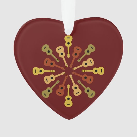 Ukulelegewohnheitsverzierung Ornament (Vorderseite)