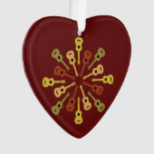 Ukulelegewohnheitsverzierung Ornament (Vorderseite)