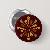 Ukuleleknopf Button (Vorne & Hinten)