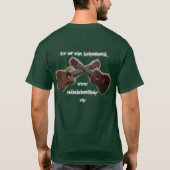 Ukulelen… es ist ein Lebensstil… T-Shirt (Rückseite)