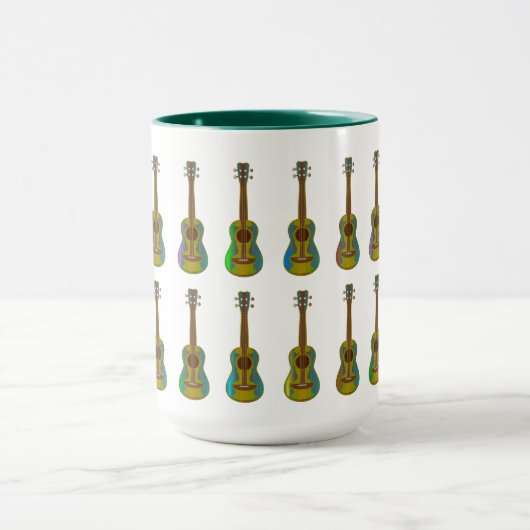 Ukuleles-Tasse Tasse (Zentrum)