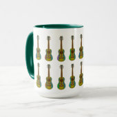 Ukuleles-Tasse Tasse (Vorderseite Links)