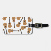Ukuleles Uke Gepäckanhänger (Vorderseite horizontal)