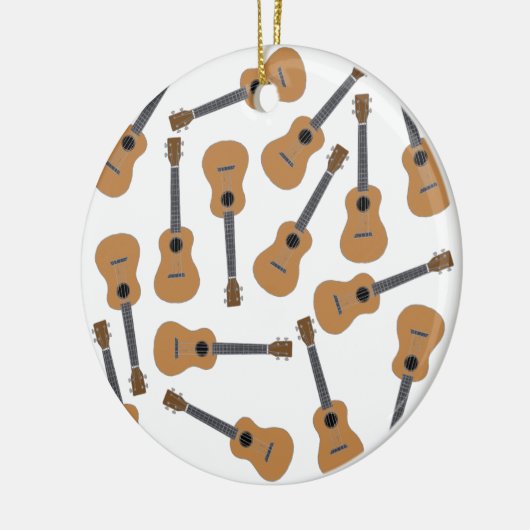 Ukuleles Uke Keramik Ornament (Links)