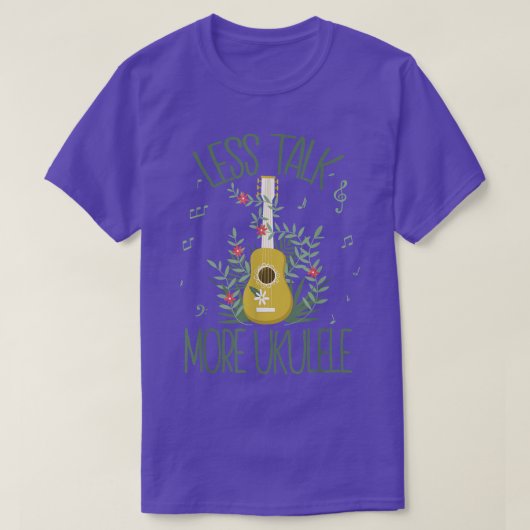 Ukulelist Retro Uke Music Hawaiian Guitar Ukulele T-Shirt (Design vorne)