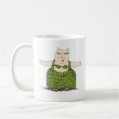 Ula, die Hula Katzen-Tasse von Kunst Denis Gaston Kaffeetasse (Links)