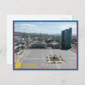 Ulaanbaatar - Mongolei Postkarte (Vorne/Hinten)