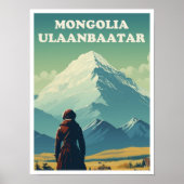 Ulaanbaatar Mongolia Poster (Vorne)