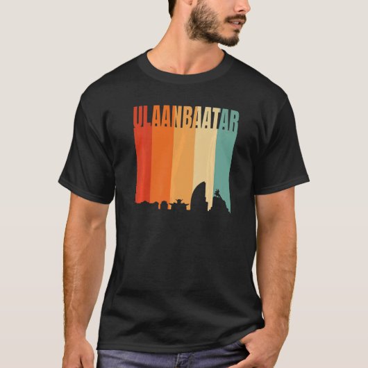 Ulaanbaatar Skyline T-Shirt (Vorderseite)