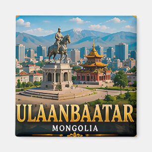 Ulaanbaatar Weite Steppen und mongolisches Erbe Magnet