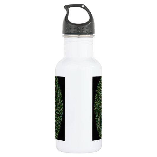 Ulam Spirale Trinkflasche (Rückseite)