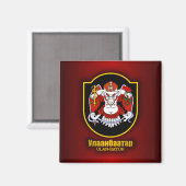 Ulan Bator Emblem Magnet (Vorderseite/Rückseite)