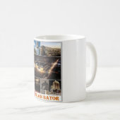 Ulan Bator - Mongolei - Mosaik - Kaffeetasse (VorderseiteRechts)