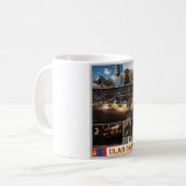 Ulan Bator - Mongolei - Mosaik - Kaffeetasse (Vorderseite Links)