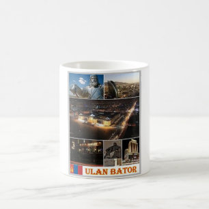 Ulan Bator - Mongolei - Mosaik - Kaffeetasse