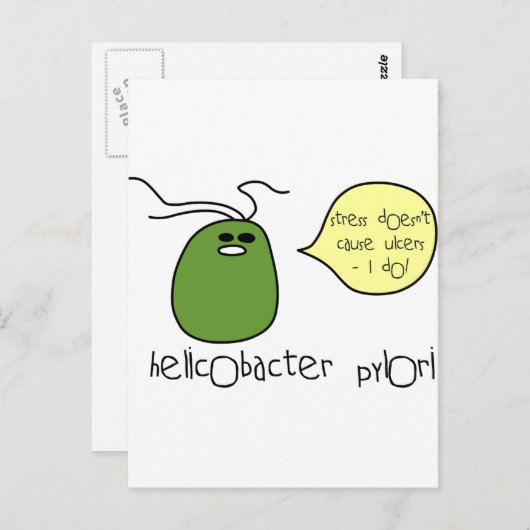 Ulcus Postkarte (Vorne/Hinten)