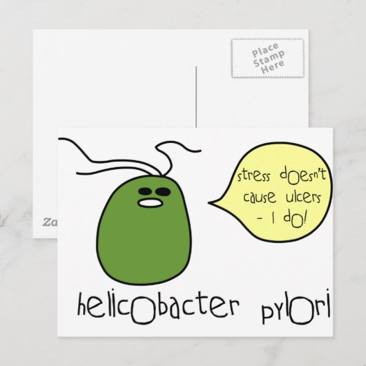 Ulcus Postkarte (Vorne/Hinten)