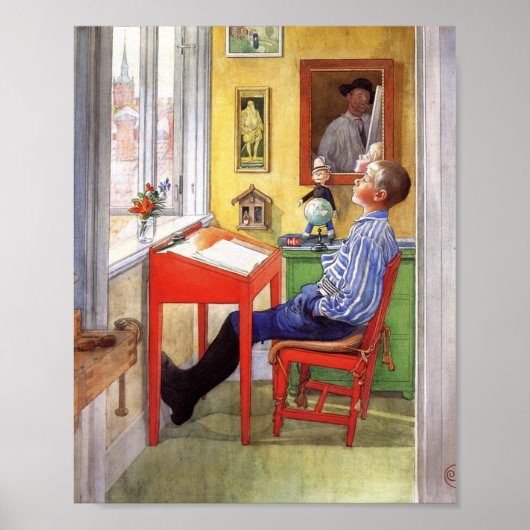 Ulf macht seine Hausaufgaben Poster (Vorne)