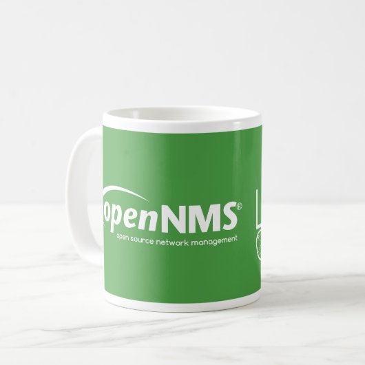 Ulf OpenNMS Tasse (Vorderseite Links)