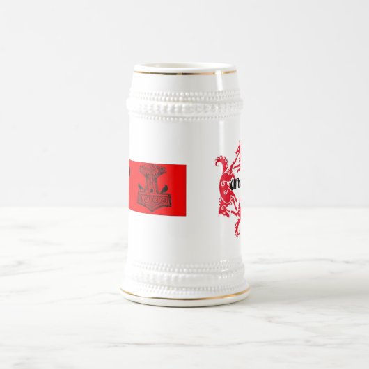 Ulfhednar Stein Bierglas (Mittel)