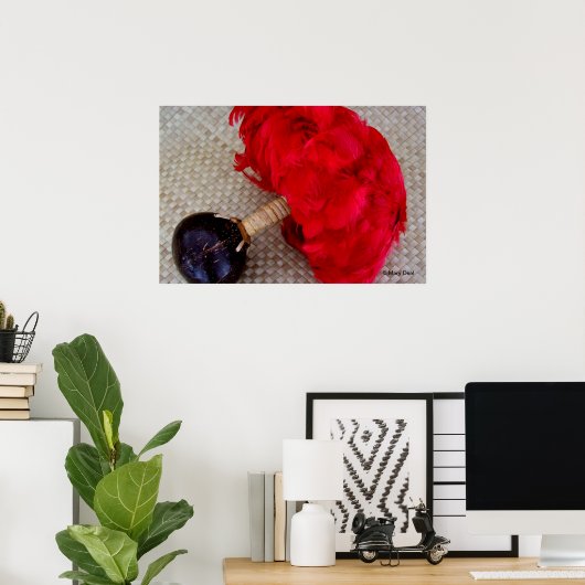 Uli Uli und Feathers Poster (Heimbüro)