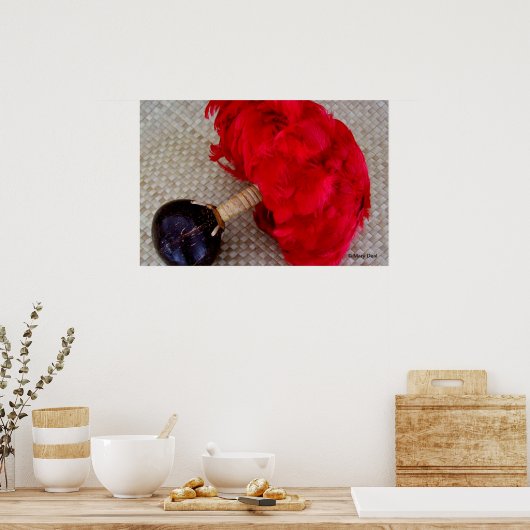 Uli Uli und Feathers Poster (Küche)