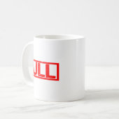 Ull Briefmarke Kaffeetasse (Vorderseite Links)
