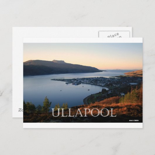 Ullapool Postkarten (Vorne/Hinten)