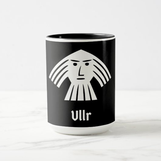 Ullr Altnordisch-Viking-Gott von Tasse (Zentrum)
