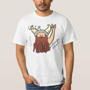Ullr Festfelsen auf Wikinger-Spaßt-stück T-Shirt
