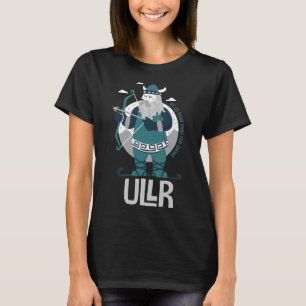 Ullr Nordgott des Schnees Schutzpatron der Skifahr T-Shirt