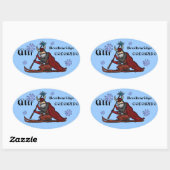 Ullr Schneegod Breckenridge Colorado Aufkleber (Blatt)