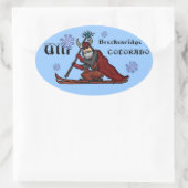 Ullr Schneegod Breckenridge Colorado Aufkleber (Tasche)
