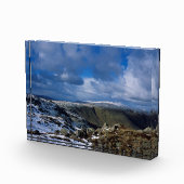 Ullscarand Skiddaw Winter Holiday Card Poster Fotoblock (Rechts)