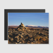 Ullscarf winter Lake District England Magnetkarte (Vorne/Hinten)