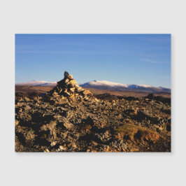 Ullscarf winter Lake District England Magnetkarte