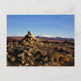 Ullscarf winter Lake District England Postkarte