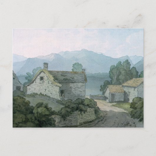 Ullswater, Cumberland, 1791 Postkarte (Vorderseite)