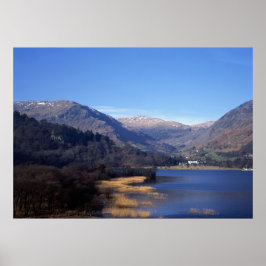 Ullswater Cumbria England Postkartenkissen Poster