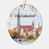 Ulm Kathedrale von Farida Greenfield in Deutschlan Keramik Ornament (Links)