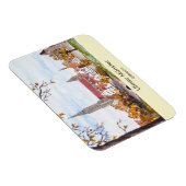 Ulm Minster Germany Painting by Farida Greenfield Magnet (Rechte Seite)