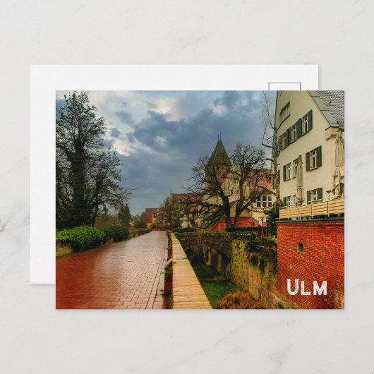 Ulm Postcard Postkarte (Vorne/Hinten)