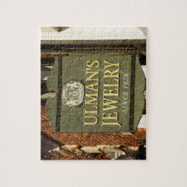 Ulman's Jewelry Store Sign, Fredericksburg Virgina Puzzle