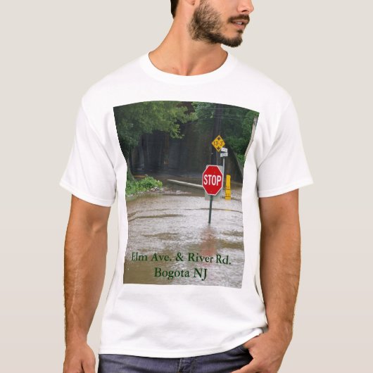 Ulme u. Fluss T-Shirt (Vorderseite)