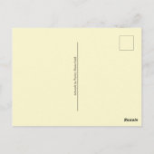 Ulmer Kathedrale in Deutschland Malerplatz Postkarte (Rückseite)