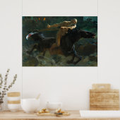 Ulpiano Checa - Time (1916) Poster (Küche)