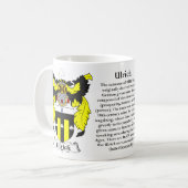 Ulrich-Familien-Wappen Kaffeetasse (Vorderseite Links)
