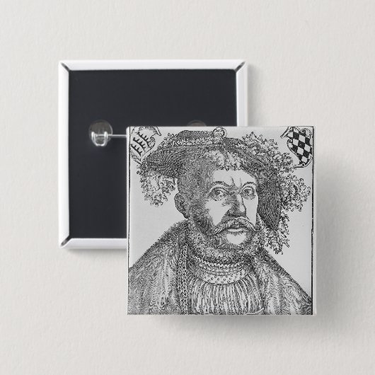 Ulrich, Herzog von Wurttemberg Button (Vorne & Hinten)