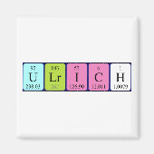 Ulrich Periodenmagnet Magnet (Vorne)